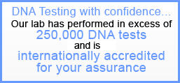 Over 250000 DNA Tests performed for complete peace of mind.